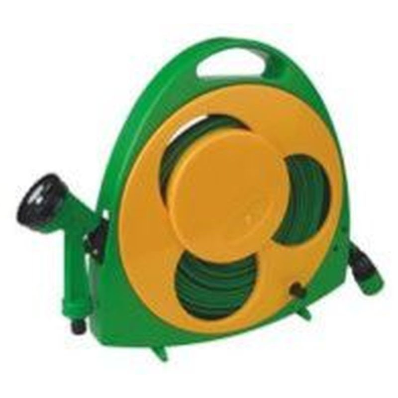 15m PVC F/Hose Reel - Dial with S/Gun